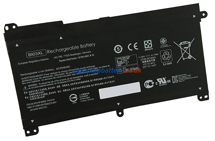 Battery for HP Stream 14-CB180NR laptop