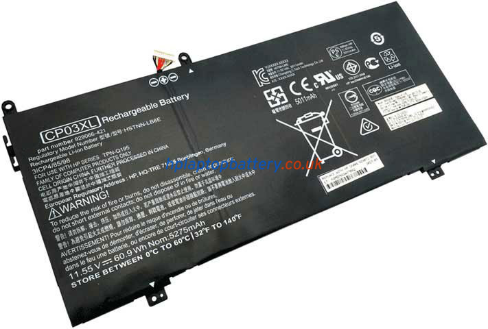Battery for HP Spectre X360 13-AE527TU laptop