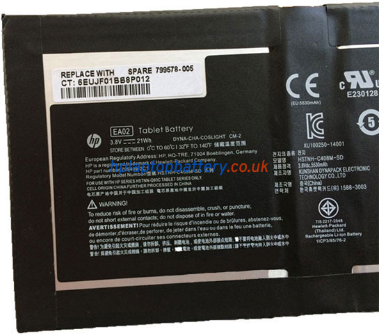 Battery for HP HSTNH-C408M-SD laptop