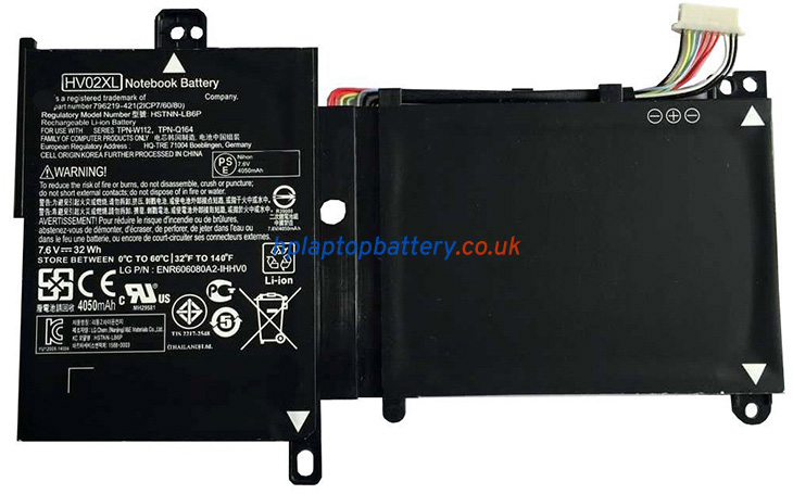 Battery for HP Pavilion X360 11-K057NA laptop