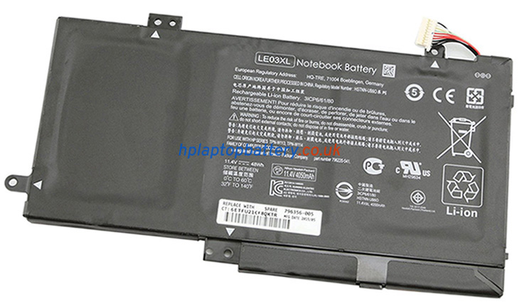 Battery for HP Pavilion X360 15-BK100UR laptop