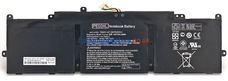 Battery for HP Chromebook 11-2101TU laptop