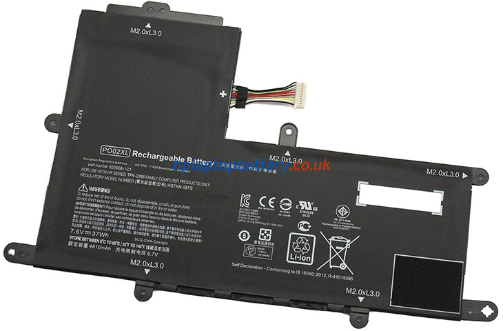 Battery for HP 823908-2C1 laptop