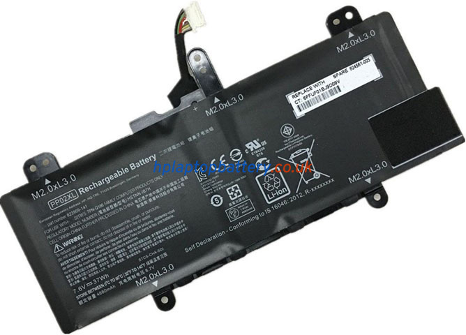 Battery for HP PP02XL laptop