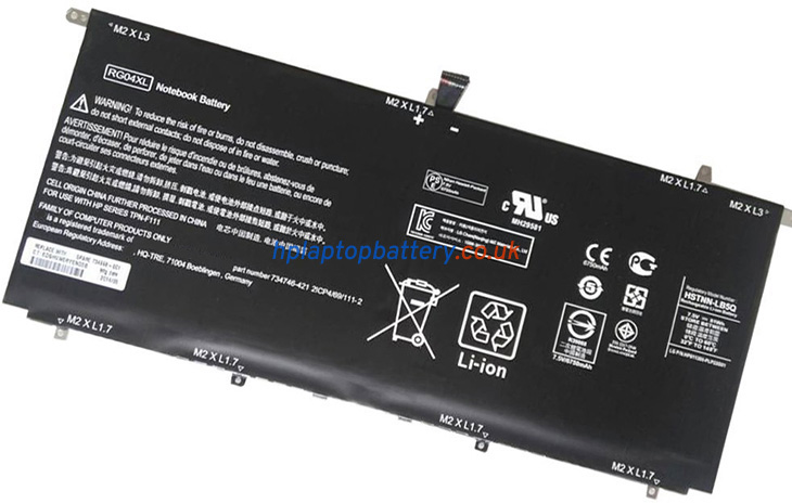 Battery for HP Spectre 13 Pro Ultrabook laptop