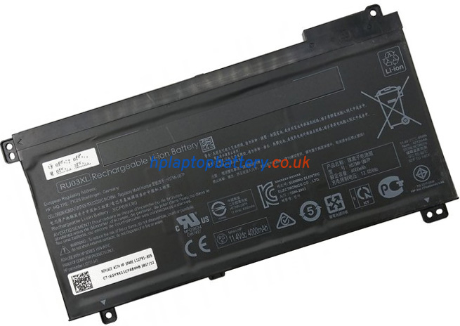 Battery for HP RU03XL laptop