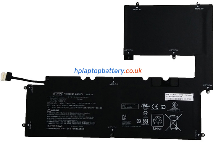 Battery for HP Envy X2 15-C001TU laptop