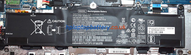 Battery for HP HSTNN-DB8J laptop