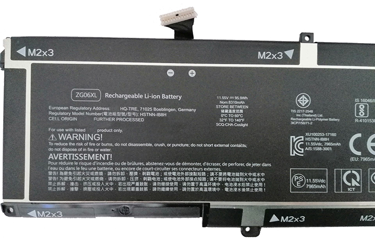 Battery for HP ZG06095XL-PL laptop