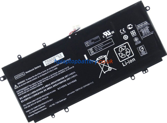 Battery for HP Chromebook 14-Q002LA laptop
