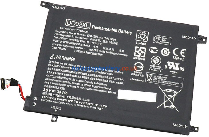Battery for HP Pavilion X2 10-N002NB laptop