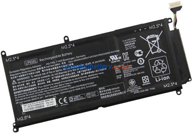 Battery for HP HSTNN-DB6X laptop
