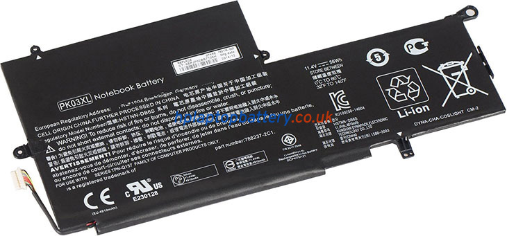 Battery for HP HSTNN-DB6S laptop